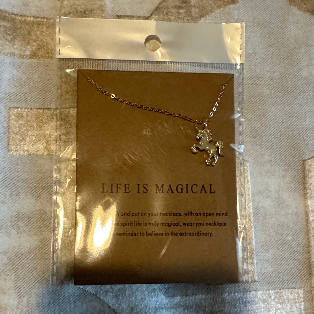 Gold Unicorn Necklace